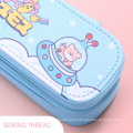 In Stock Super Cute Stationery Case Two-tiered Design Cute Pencil Case School Pencil Case